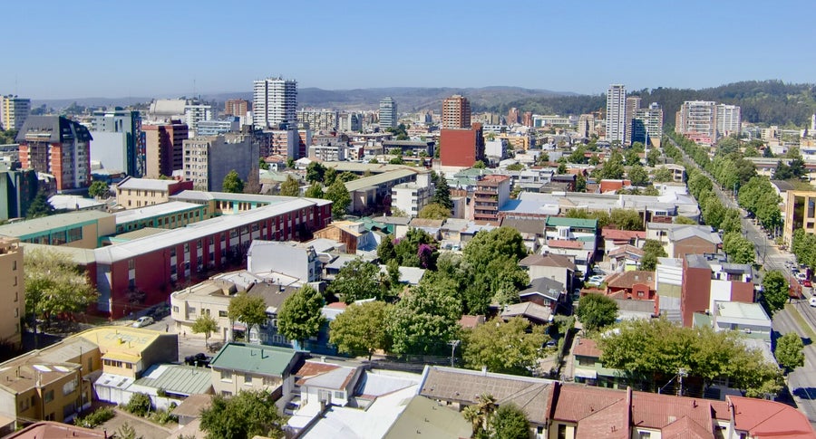 Panoramablick auf Concepción