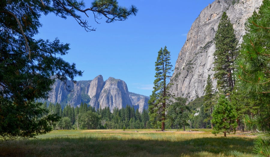 Bergprofil des Yosemite Nationalparks