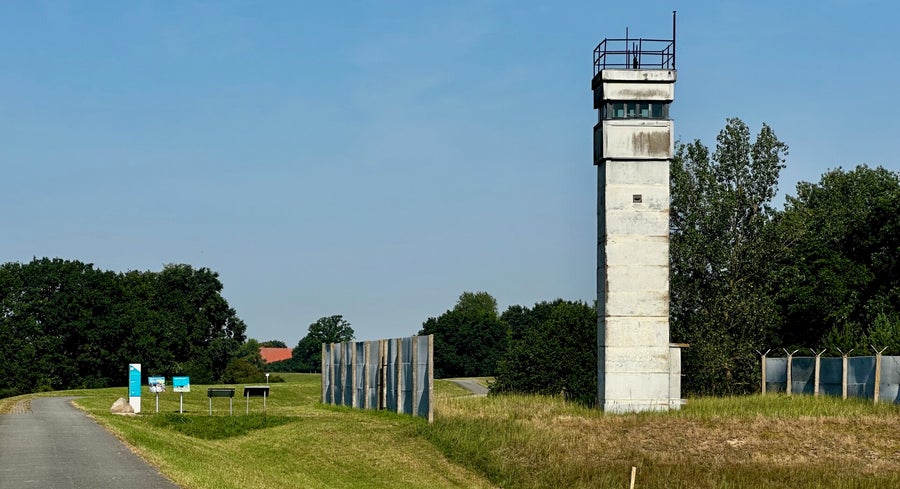 Alter Grenzturm in Mecklemburg-Vorpommern