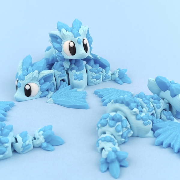 Flexi Crystal Drache - Hatchling