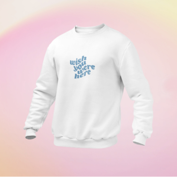 Wish you were here sweater