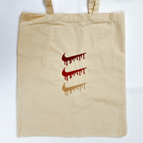 Nike drip tote bag