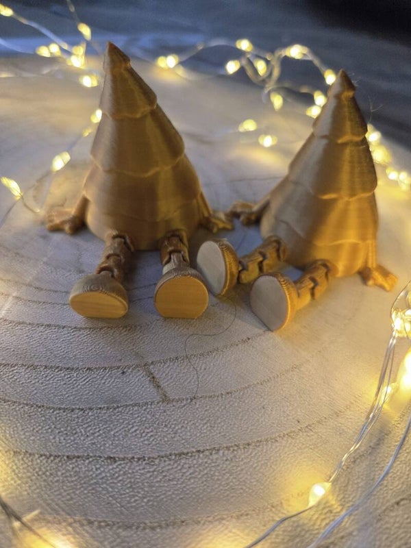 3d kerstboom Goud