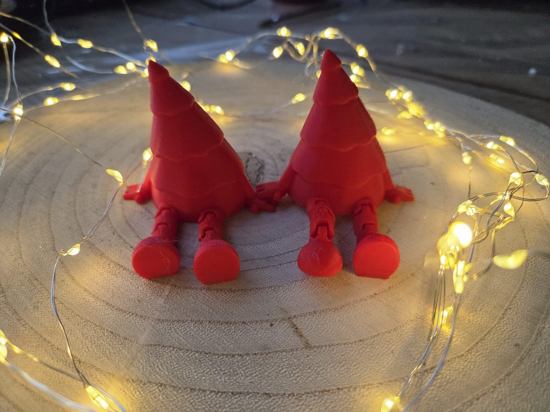 3D kerstboom rood