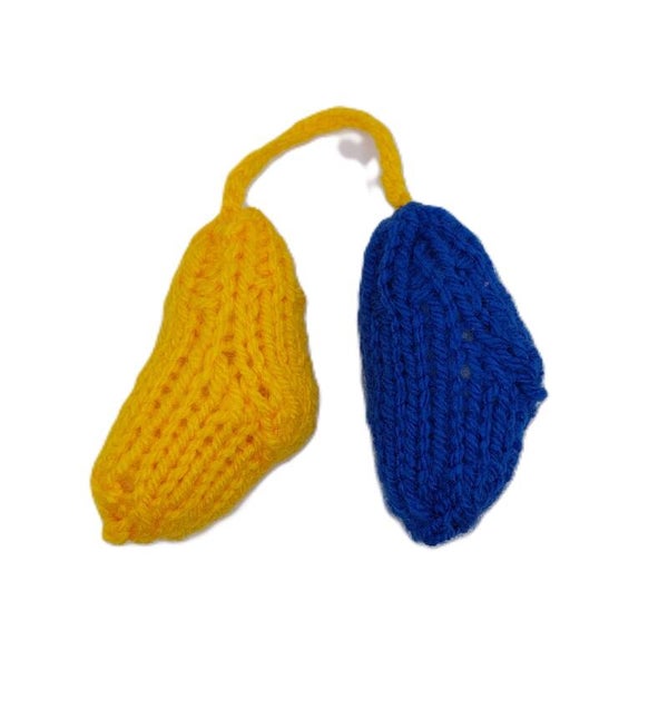 Gebreide Kerstversiering "Vriendschap"