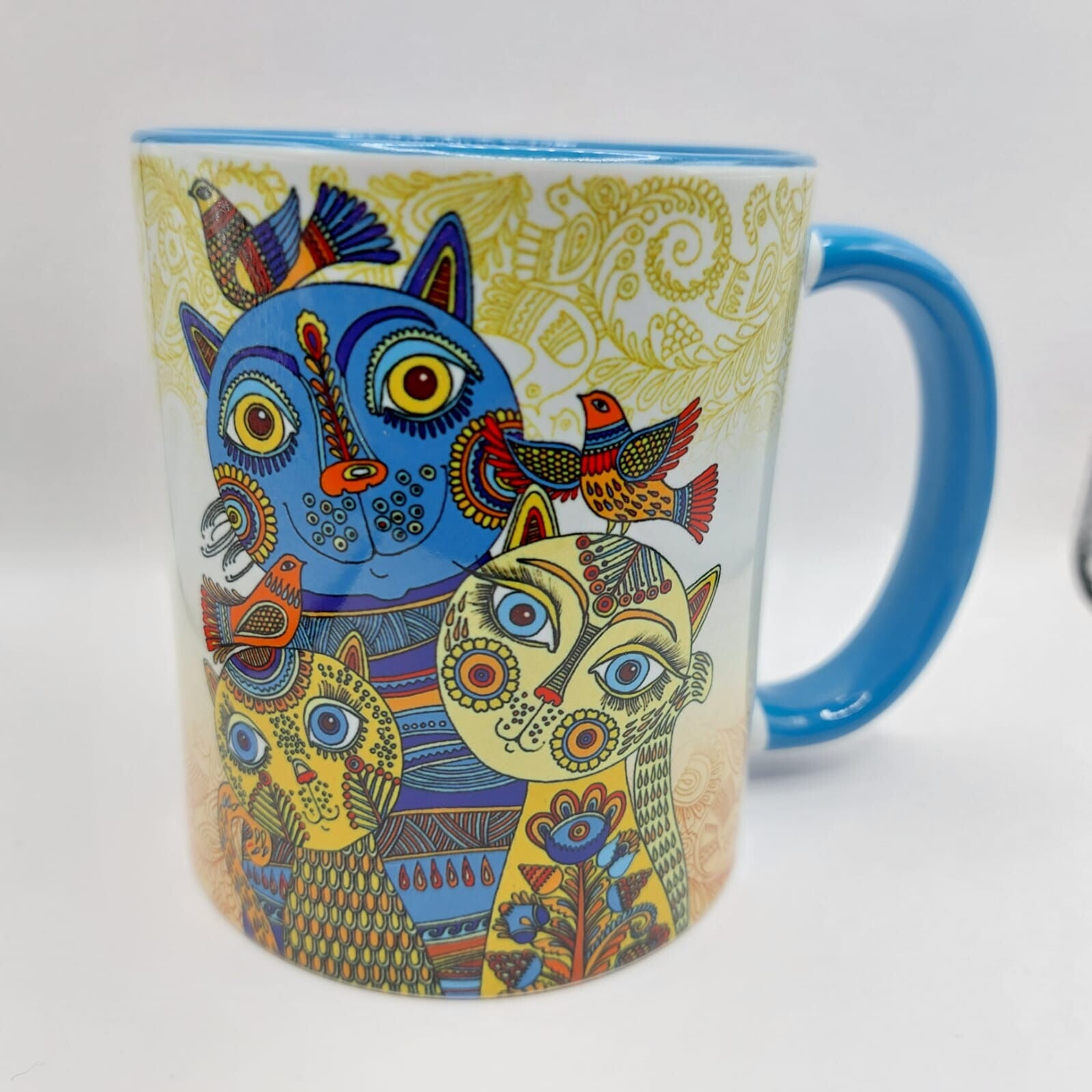 Blauwe Kattenfamilie Mok