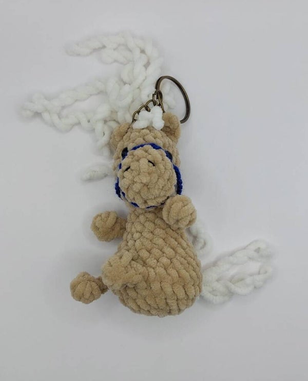 Paarden Sleutelhanger Knuffel