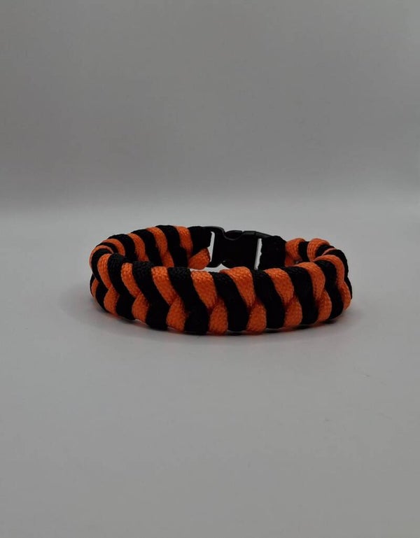 Paracord Armband - Tijgerpatroon