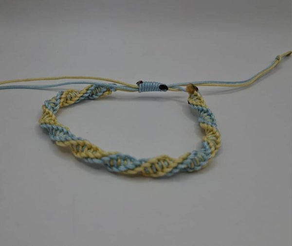 Gevlochten Vriendschapsarmband - Sky Harmony