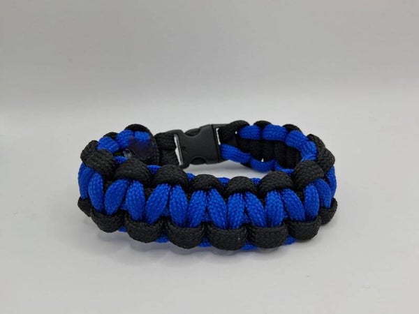 Paracord Armband - Blue Storm