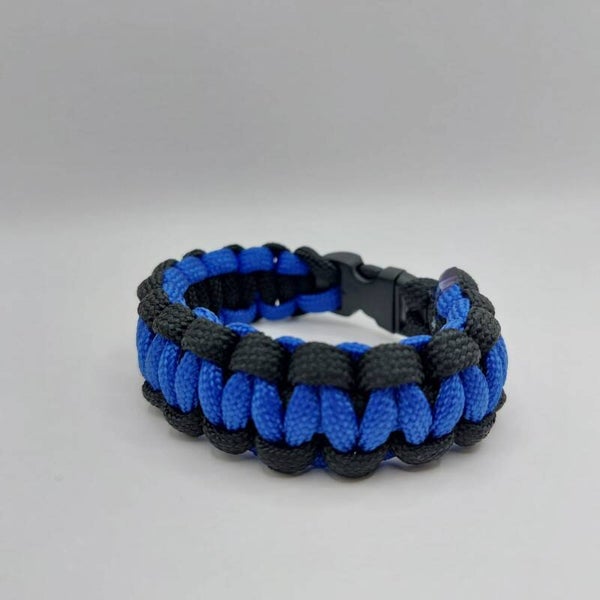 Paracord Armband "Midnight Wave"