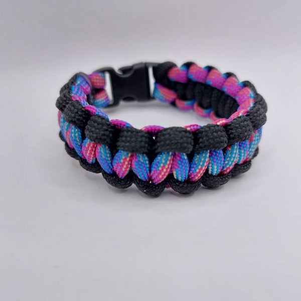Paracord Armband "Dark Prism"