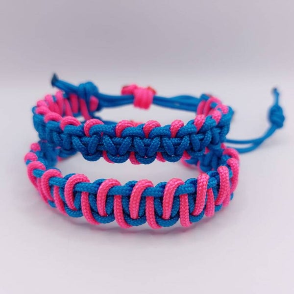 Paracord Armband "Electric Breeze"