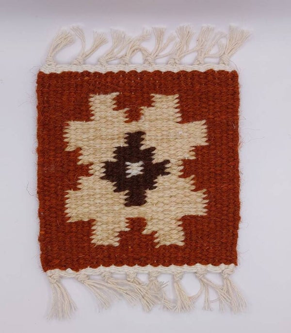 Handgeweven Onderzetter "Aardetinten"