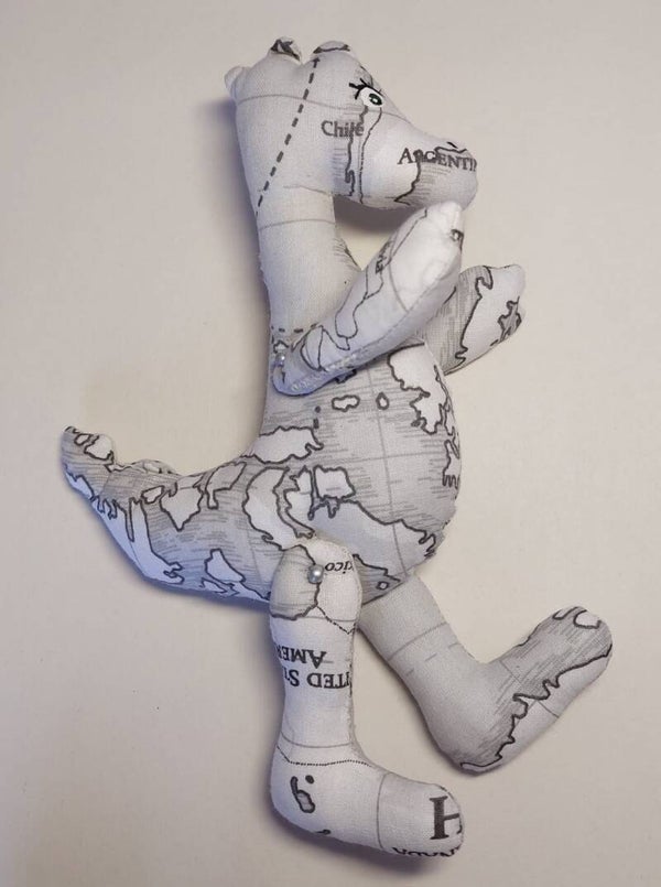 Stoffen Dino "Globetrotter"