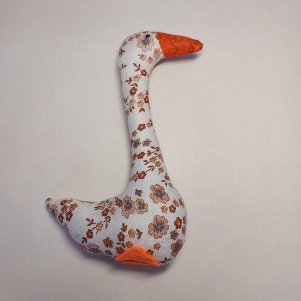 Stoffen Gans "Bloemenweide"