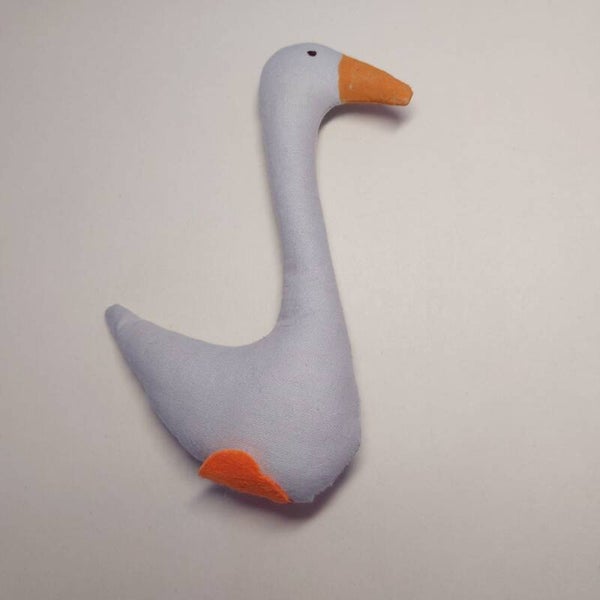 Grijs Stoffen Gansje