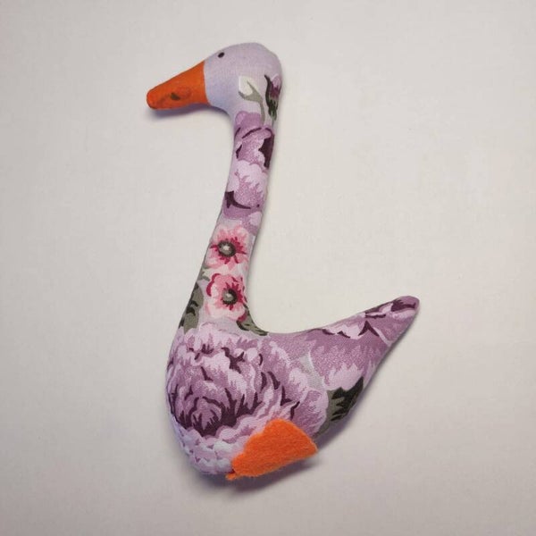 Romantisch Lila Stoffen Gansje