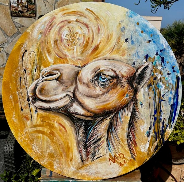 El Guardián del Desierto — Pintura original