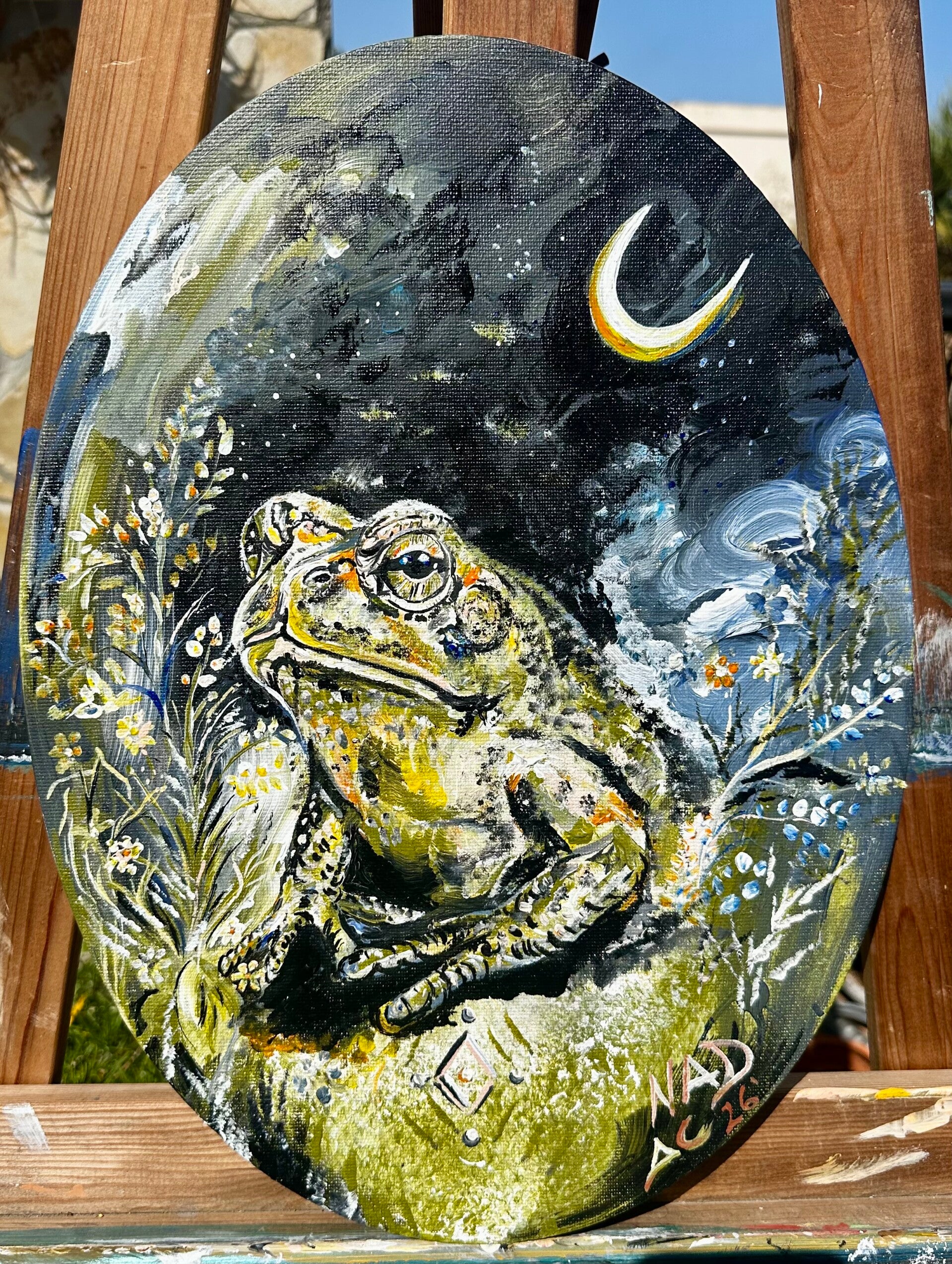 El Guardián de la Noche — Pintura original