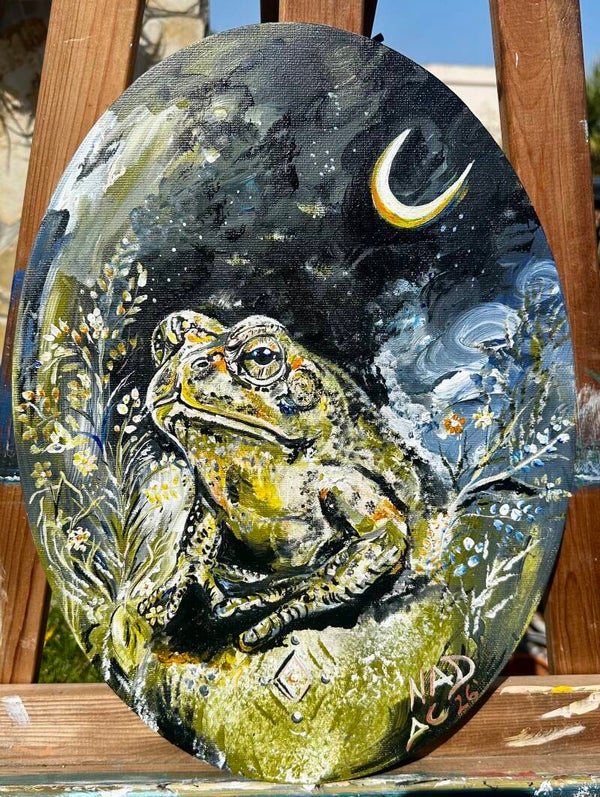 El Guardián de la Noche — Pintura original