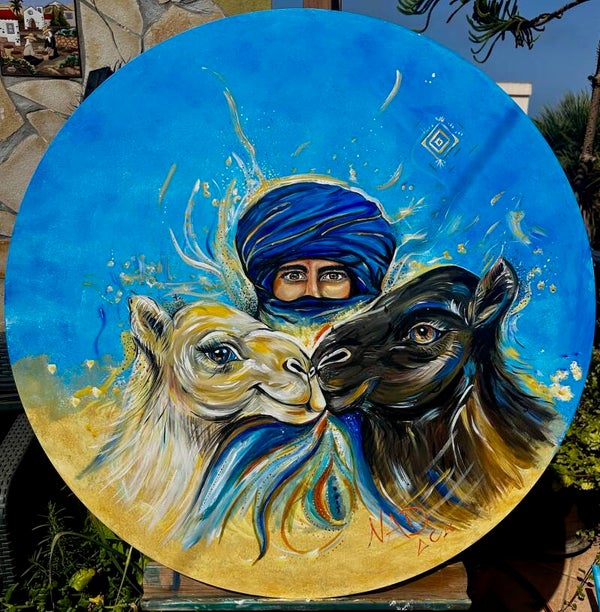 Almas del Desierto — Pintura original