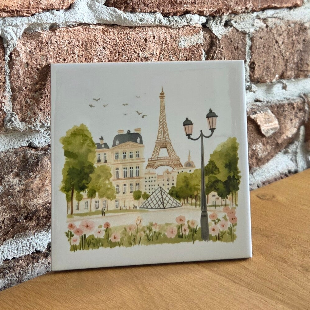 Tegeltje 'Stad van de liefde'