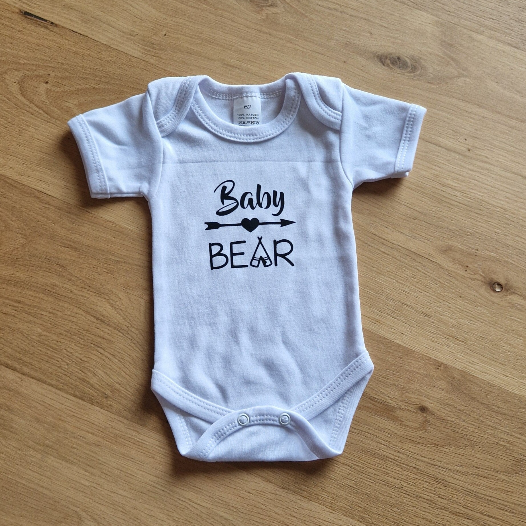 Rompertje of t-shirt 'baby bear'