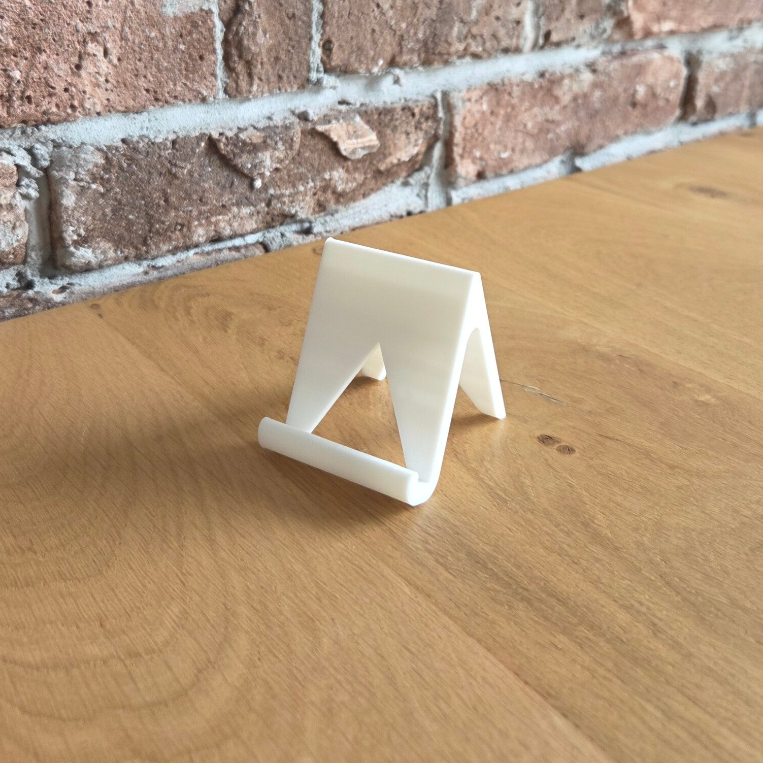 3D-geprinte tegelstandaard wit