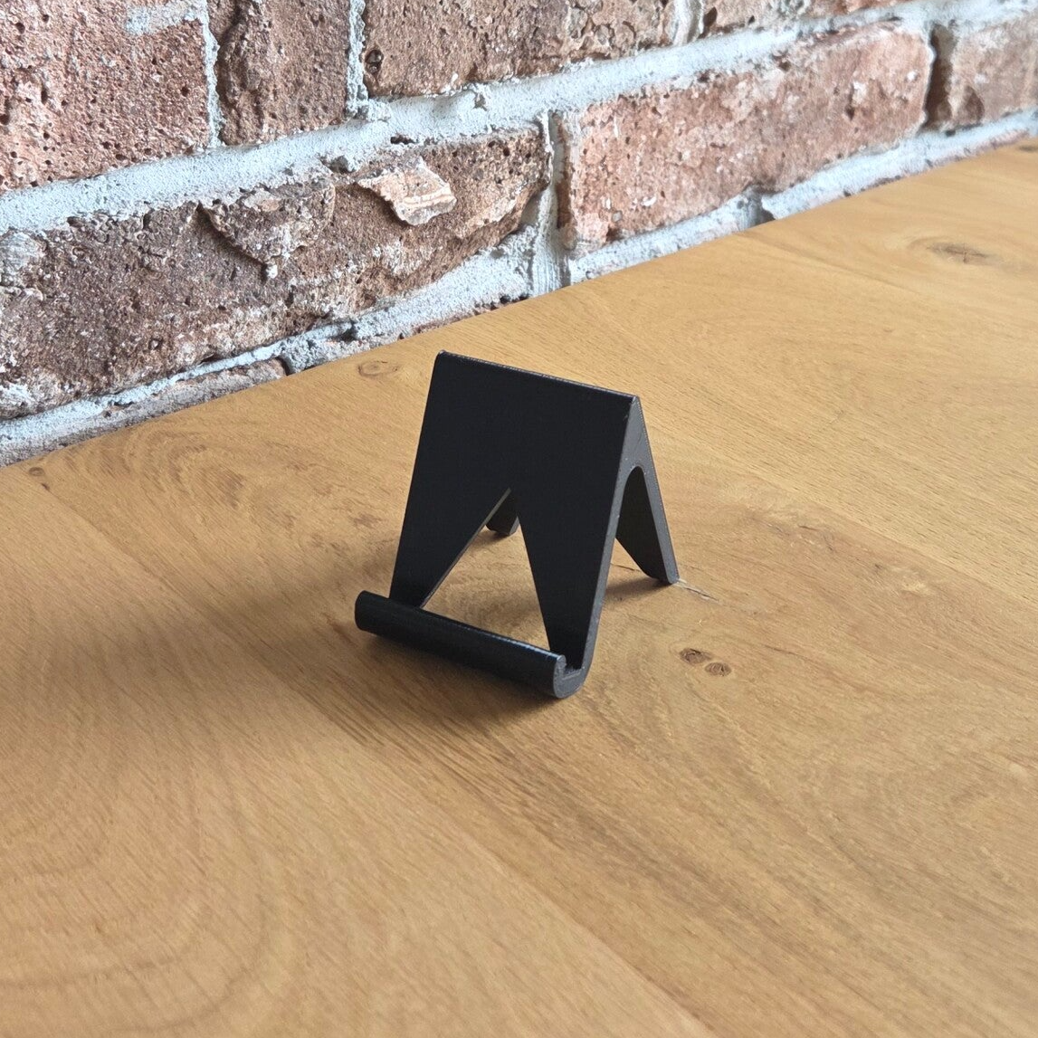 3D - geprinte tegelstandaard zwart