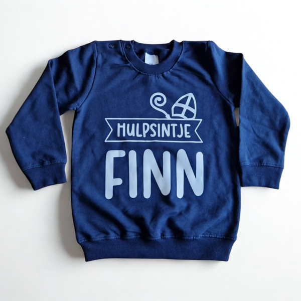 T-shirt of sweater 'hulpsintje + naam'
