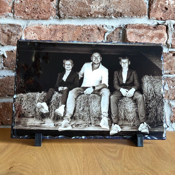 Foto op leisteen (rechthoek)