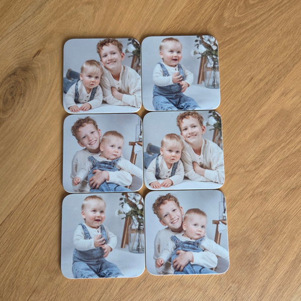 Onderzetters met eigen foto