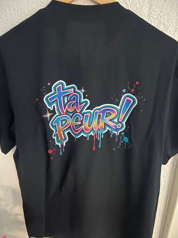 t-shirt ta peur