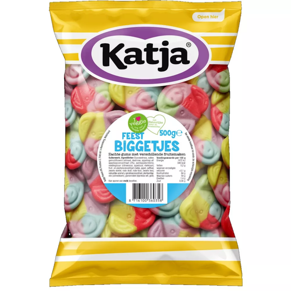 Katja Feest Biggetjes zak 500gr