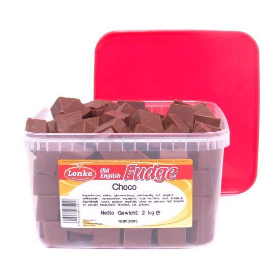 Lonka fudge chocolade 2kg