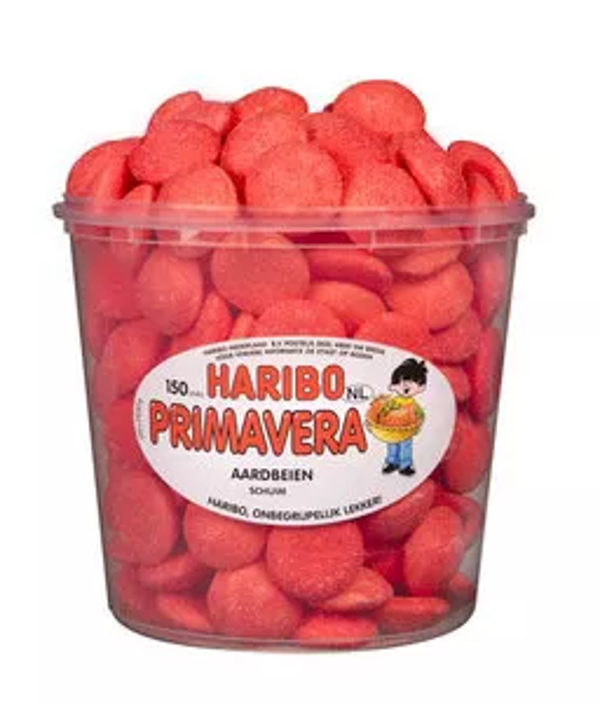 Haribo Schuim Aardbeien silo