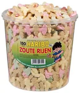 Haribo Schuim Zoute Rijen silo