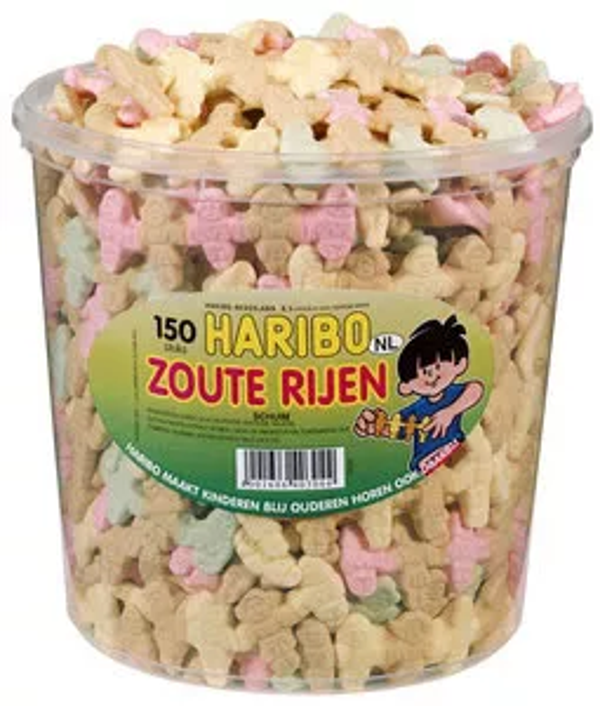 Haribo Schuim Zoute Rijen silo