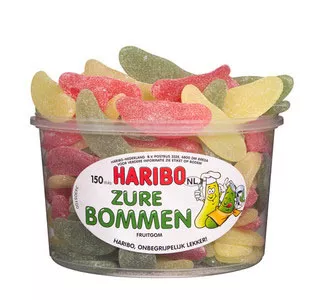 Haribo Zure Bommen (Veggie) silo