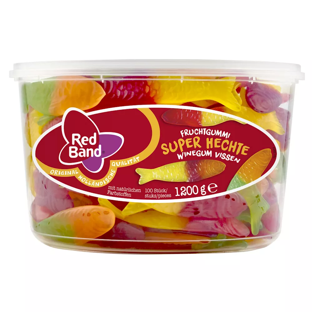 Red Band Winegum Vissen silo 1200gr