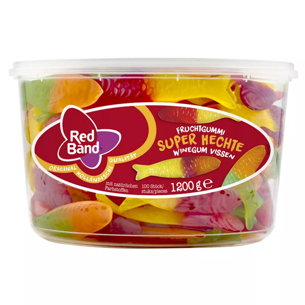 Red Band Winegum Vissen silo 1200gr