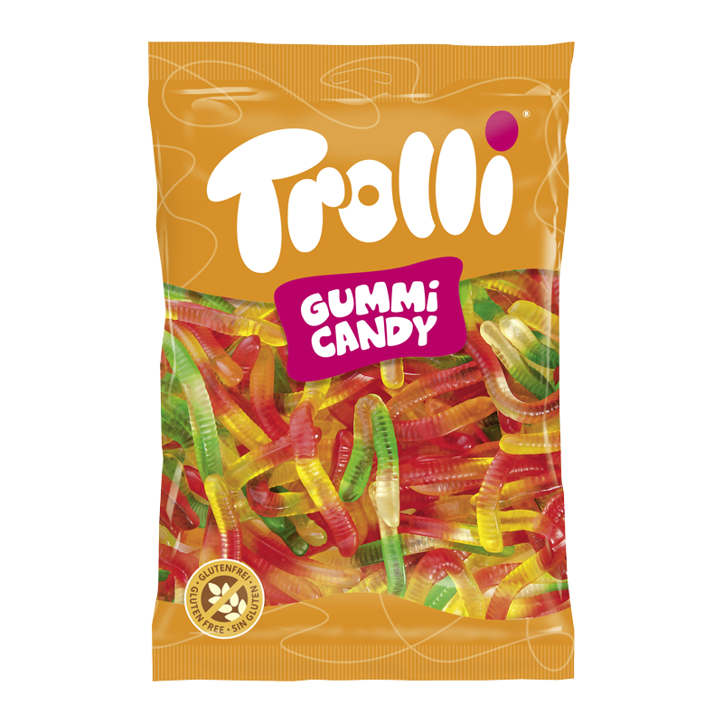 Trolli Fruit Gum Worms 1000g