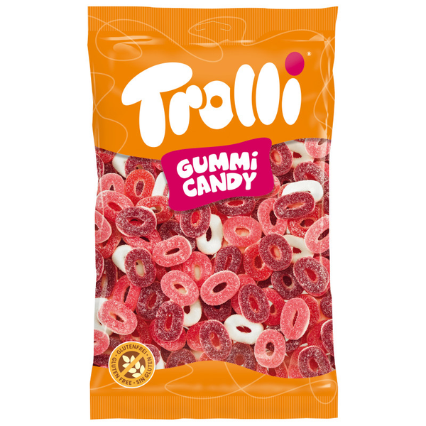 Trolli Mini Ringetjes met Rode Vruchten 1000g