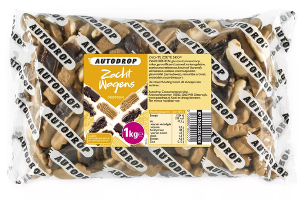 Autodrop Zachte Wagens zak 1kg