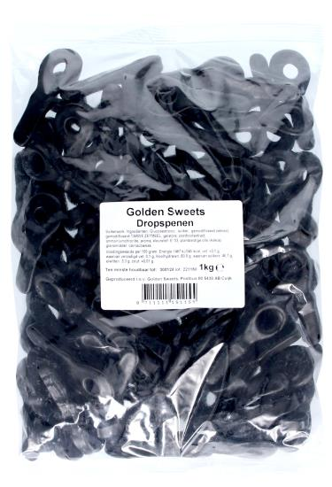 Golden Sweets DROPSPENEN 1kg