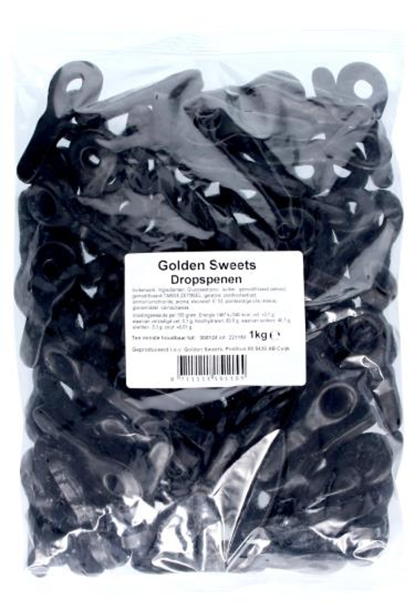 Golden Sweets DROPSPENEN 1kg