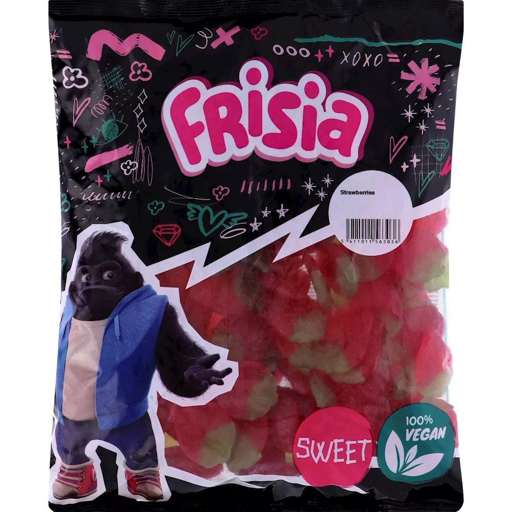 Frisia Aardbeien 10gr (Vegan) 1,5kg
