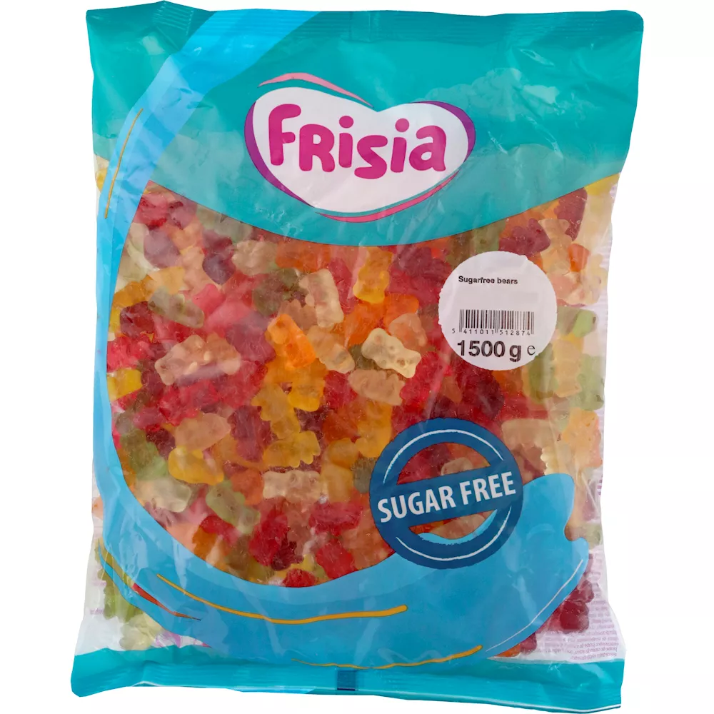 Frisia Zure Beren suikervrij 3,2gr 1,5kg
