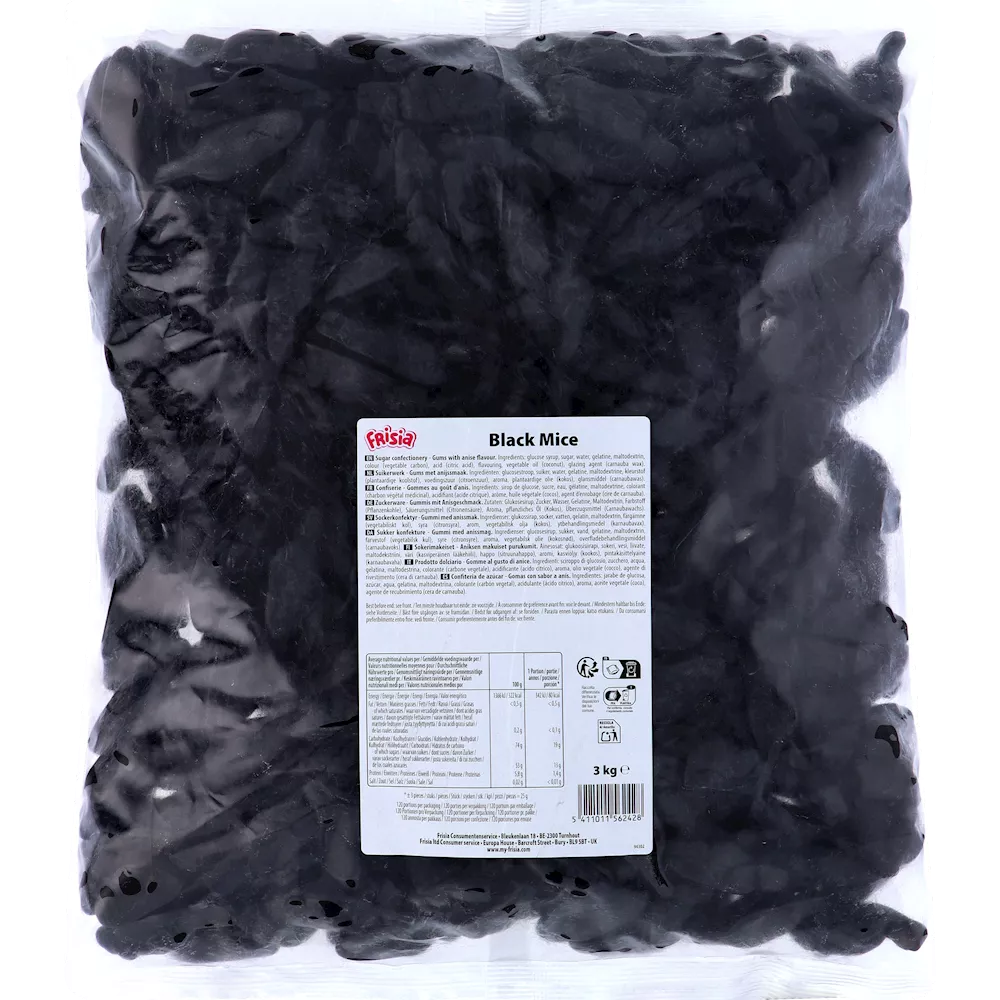 Frisia Zwarte Muizen 3kg